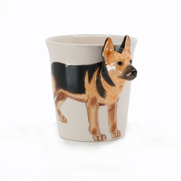 German Shepherd Hand-painted Dog Mug