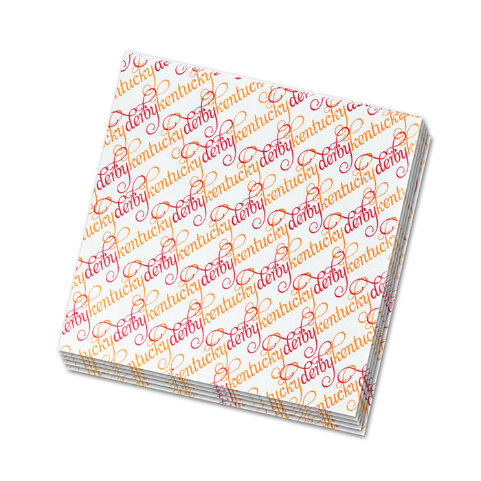 Kentucky Derby Paper Party Beverage Napkins -Pkg 20