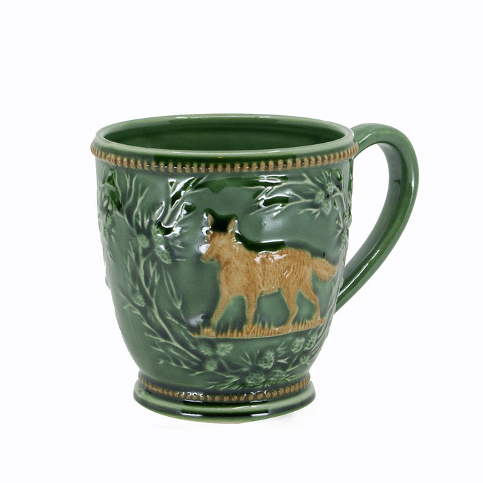 Forest Fox Bordallo Mug 16oz