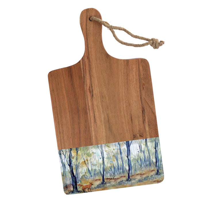 Ambers Woods Fox Wood Cutting Board