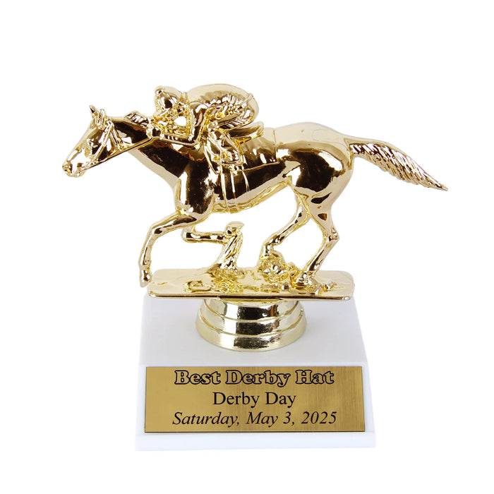 Best Hat Kentucky Derby Party Trophy