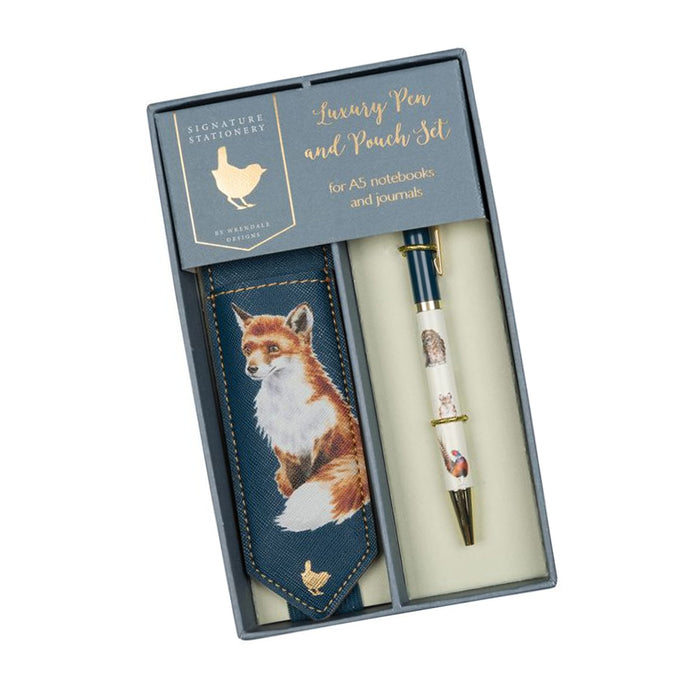 Fox Pen Gift Set by Wrendale