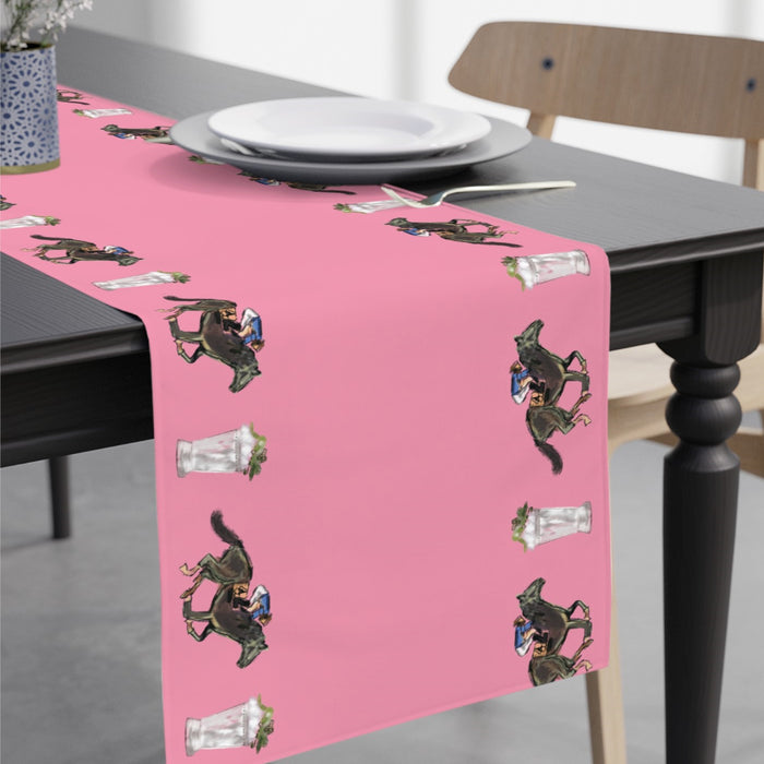 Jockeys & Juleps Paper Table Runner - Pink