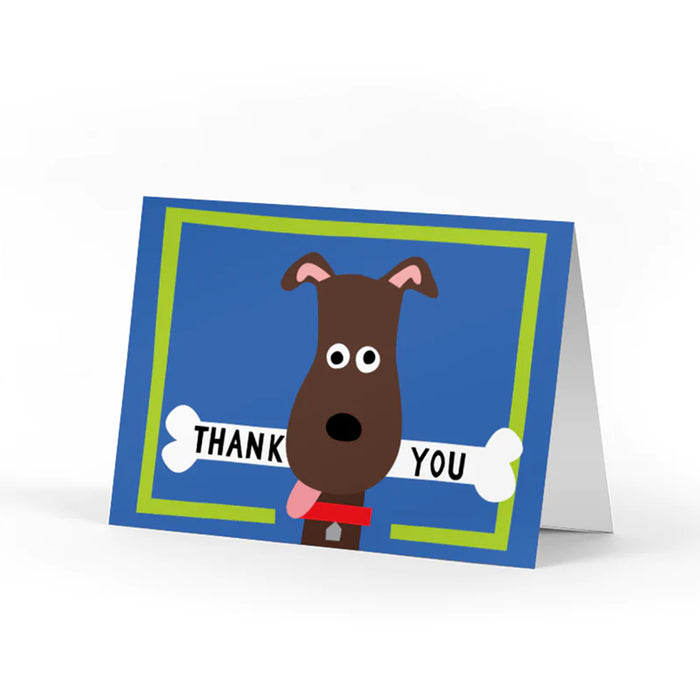 Dog Bone Thank You Cards by R. Nichols