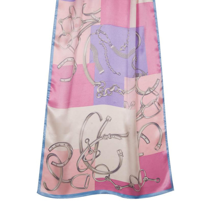 Bridled Spring Affair Silk Scarf