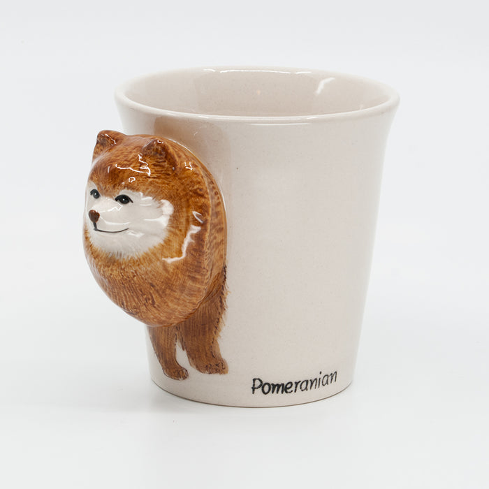 Pomeranian Hand-painted Dog Mug