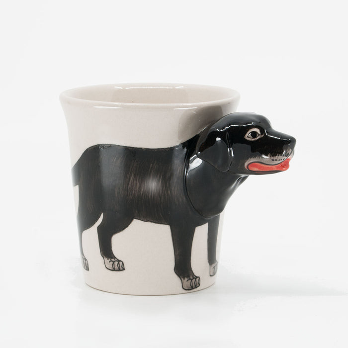 Black Lab Hand-painted Mug