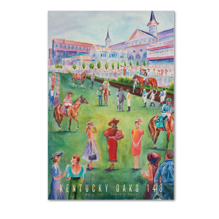 2022 Kentucky Oaks Poster