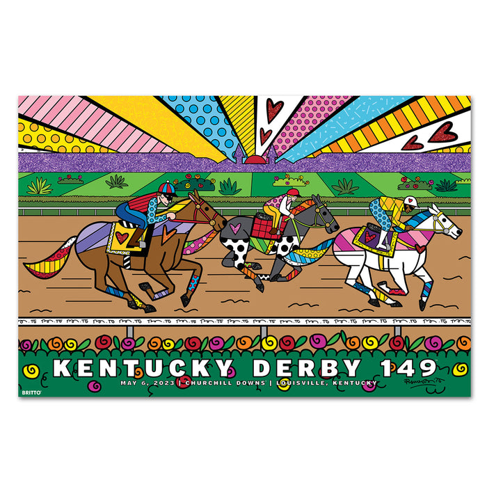 2023 Kentucky Derby Limited Edition Print - 149th Kentucky Derby Art