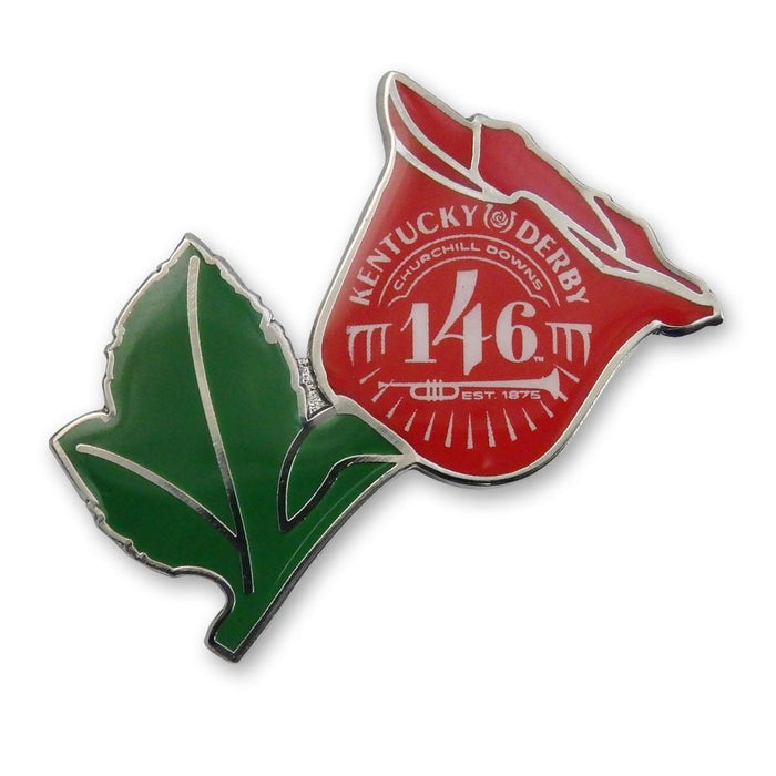 146th Kentucky Derby Lapel Pin - Derby Rose