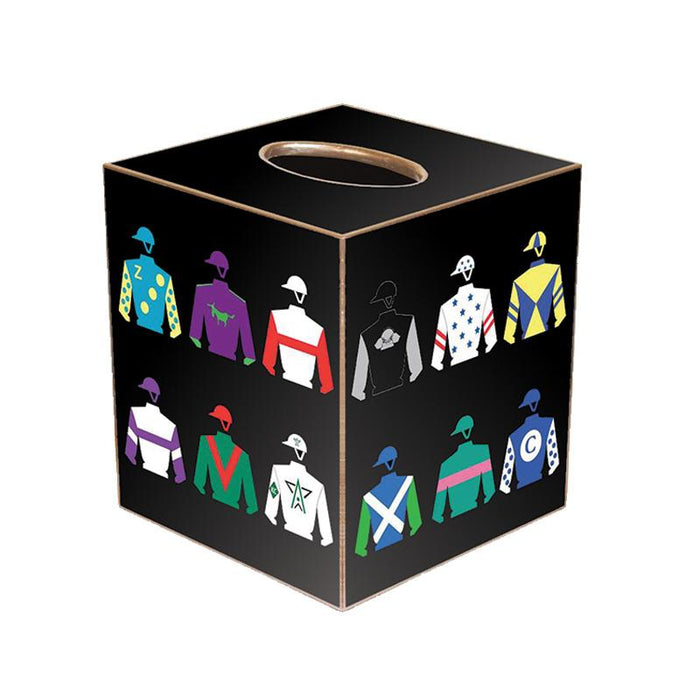 Racing Silks Tissue Box Cover