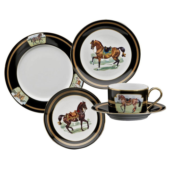 Imperial Horse 5-Piece Place Setting - Julie Wear Tableware