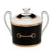 Cheval Black Sugar Bowl - Julie Wear Equestrian Tableware