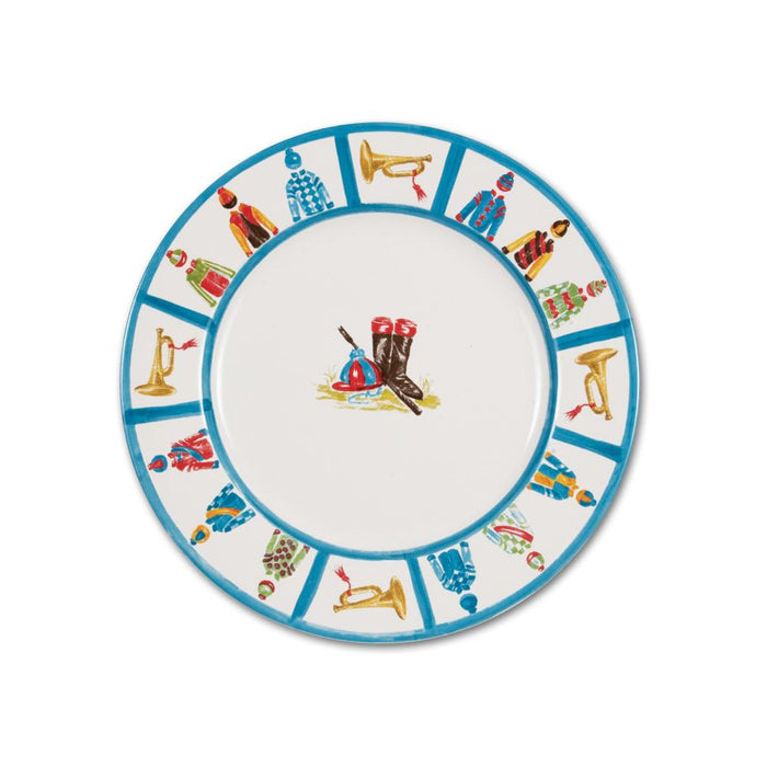 Jockey Silks Tableware Dessert Plate