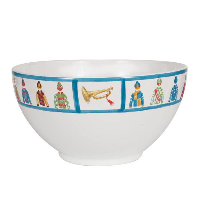 Jockey Silks Tableware Serving Bowl