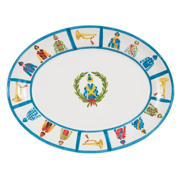 Jockey Silks Tableware Serving Platter