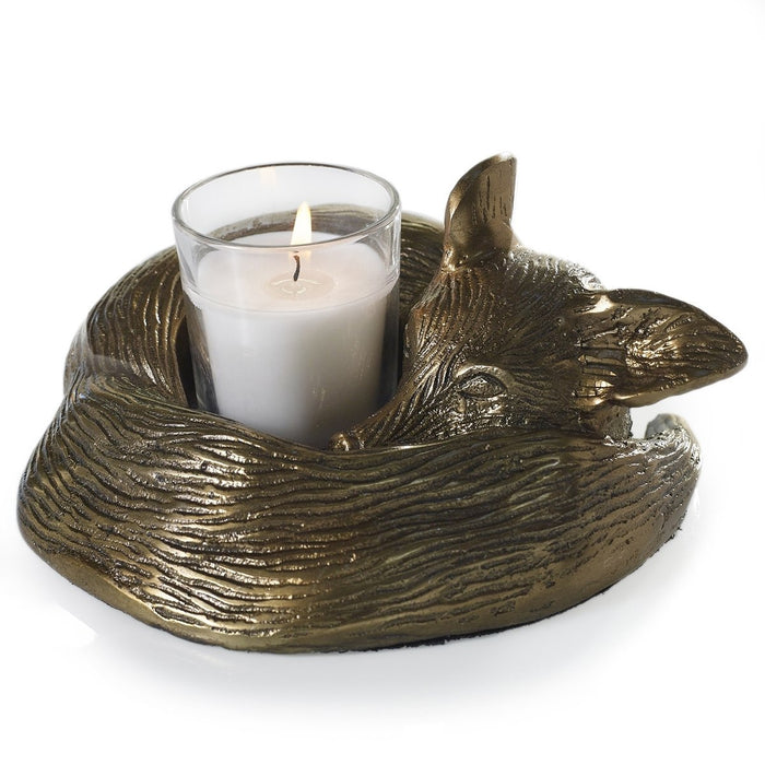 Sleepy Fox Tealight
