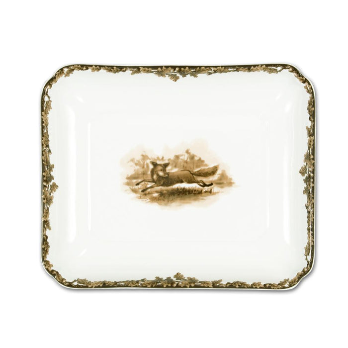 Aiken Hunt Dinnerware Serving Dish - Fox