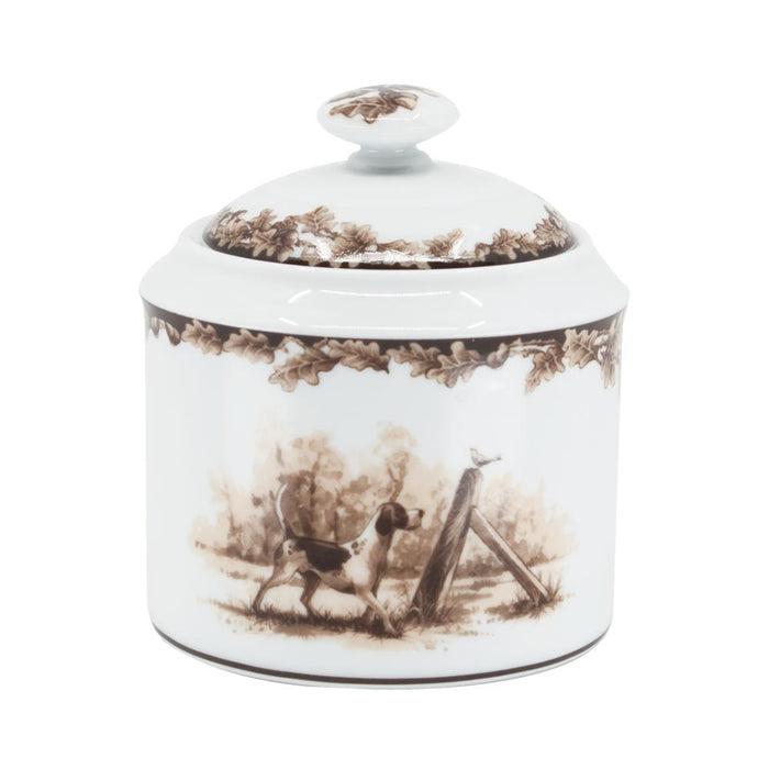 Aiken Hunt Dinnerware Sugar Bowl - Hound