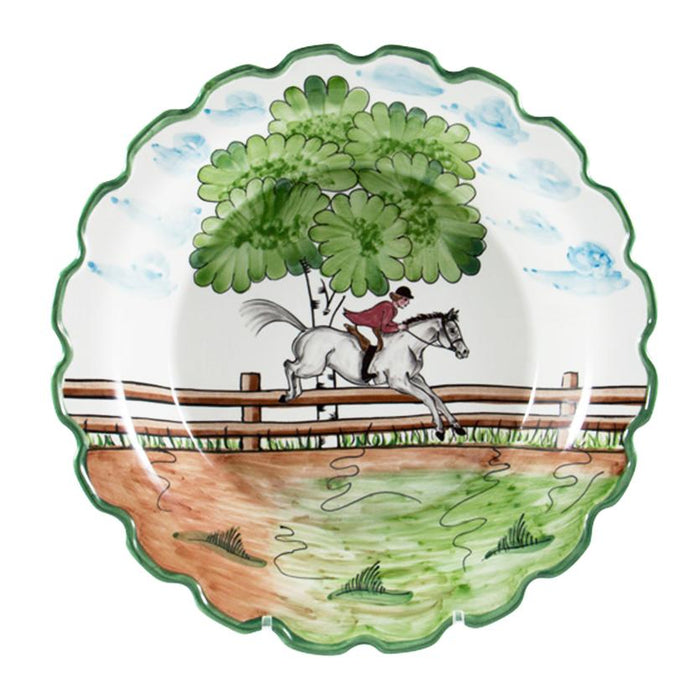Perfect Day Equestrian Large Serving Bowl 