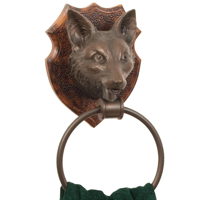 Fox Bathroom Towel Ring