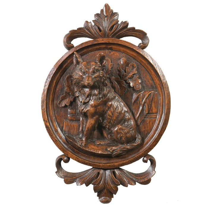 Fox Wall Plaque