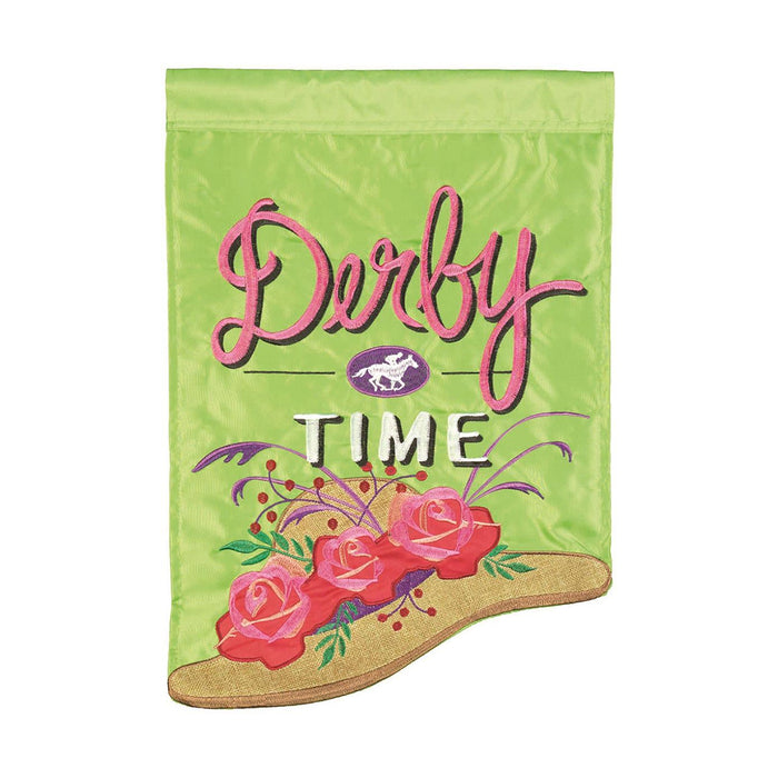 Derby Hat Party Flag - Small