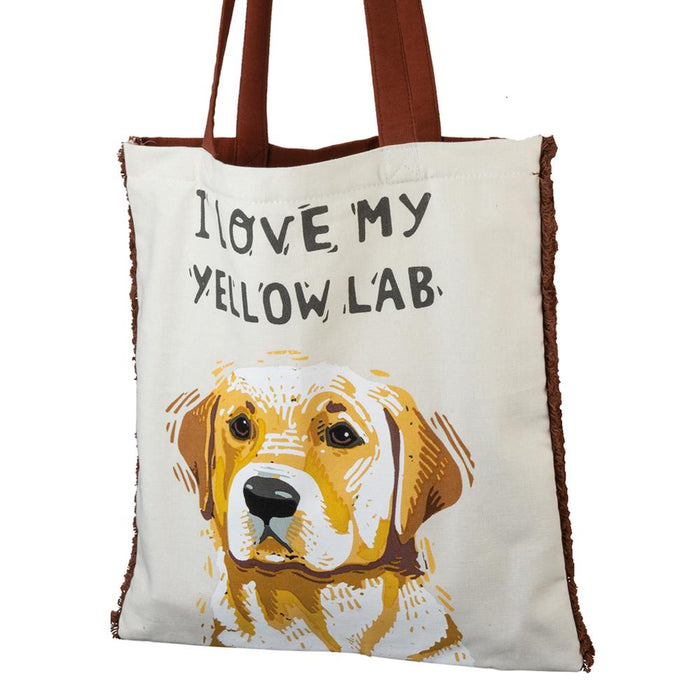 I Love My Yellow Labrador Tote