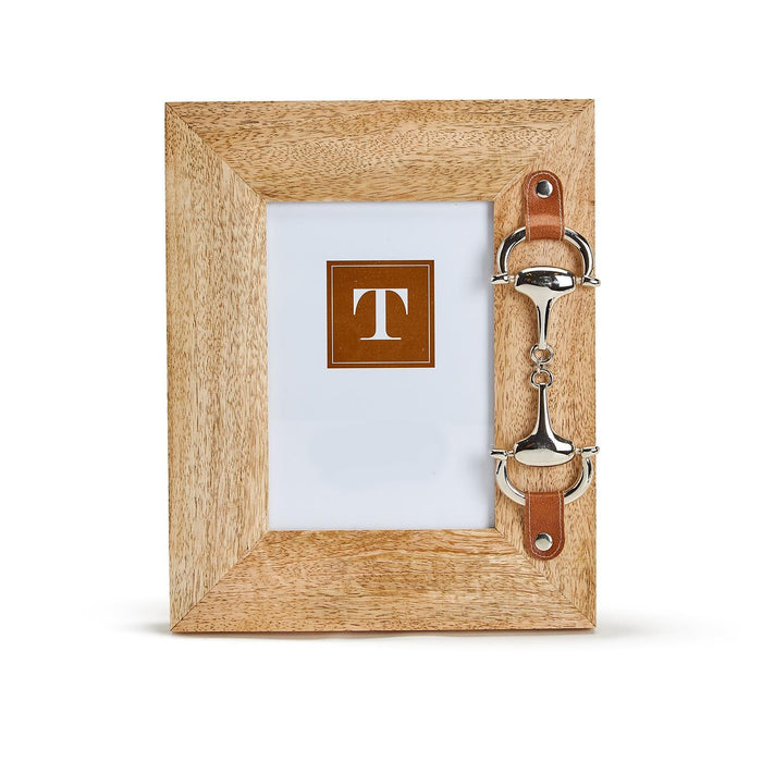 Horse Bit Wood Photo Frame 5"x7"