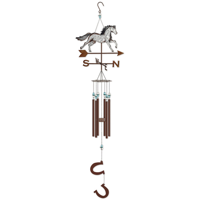 Horse Weathervane Equestrian Wind Chime