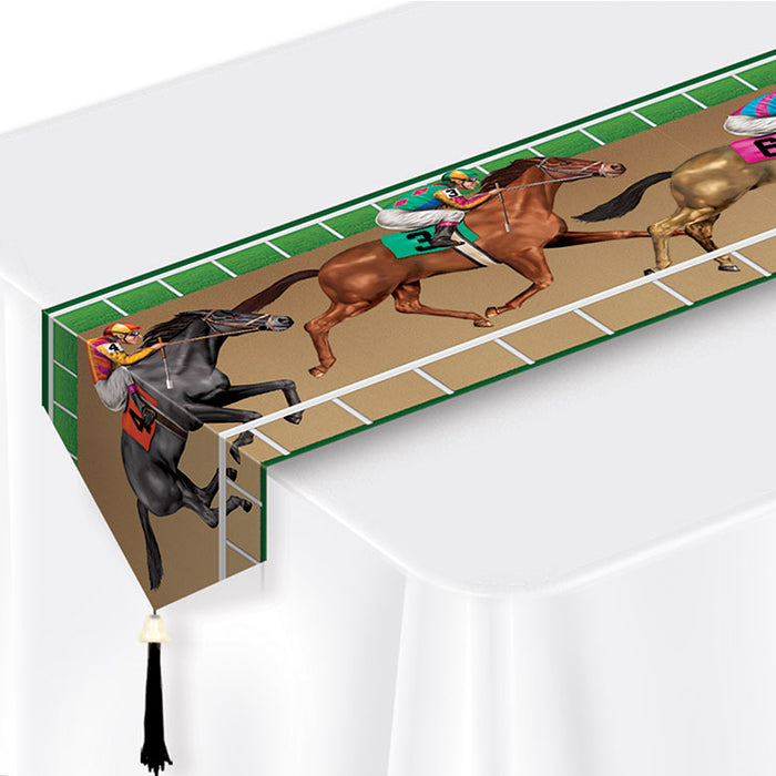 Racehorse Plastic Table Runner