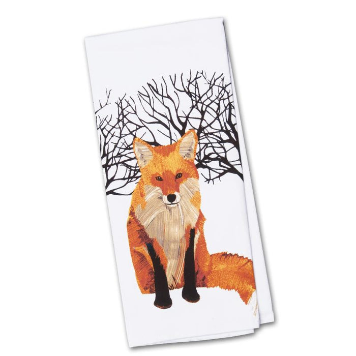 Winter Fox Kitchen Cotton Towel