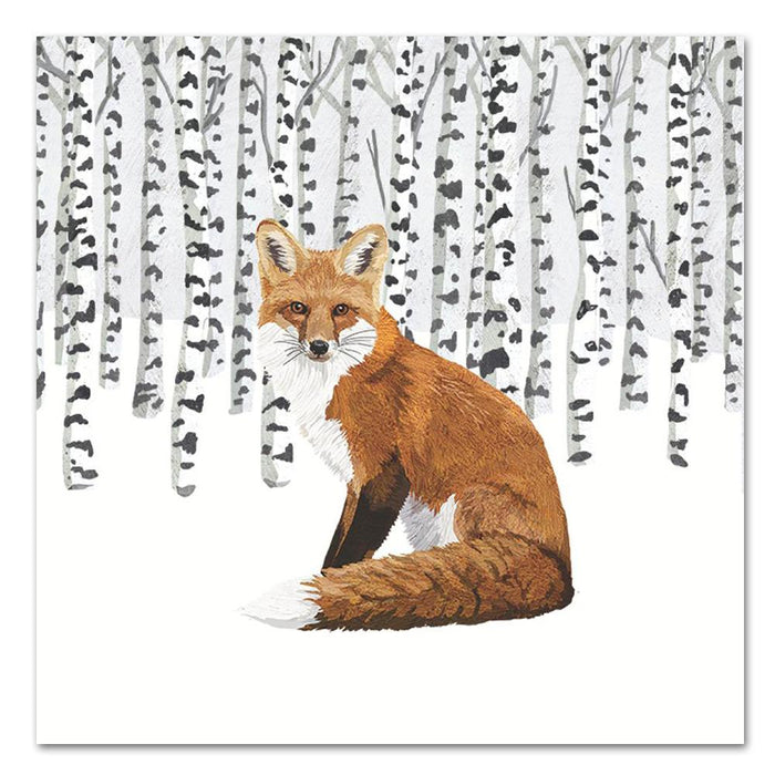 Wilderness Fox Paper Luncheon Napkins