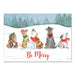 Snow Flurry Dogs Holiday Cards