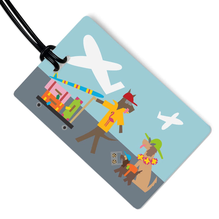 Dog Luggage Tag - Travel Dogs