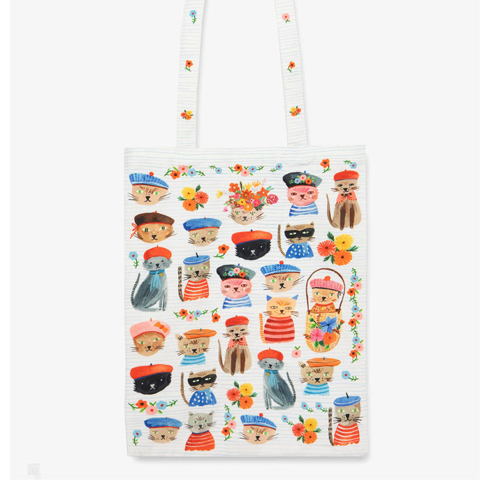 Ooh La La Parisian Cats Meow Tote Bag