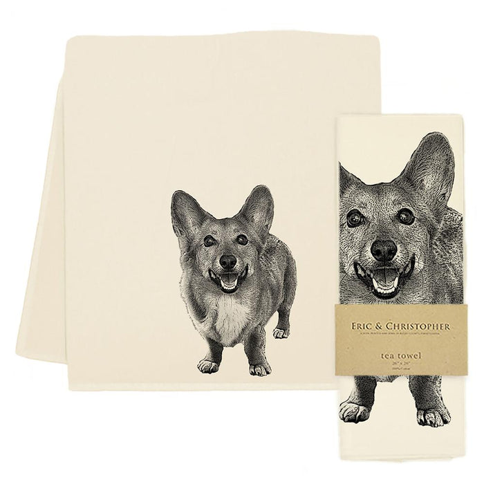 Corgi Tea Towel by Eric & Christopher