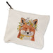 Dandelion Fox Canvas Pouch