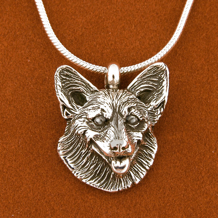 Corgi Sterling Silver Necklace