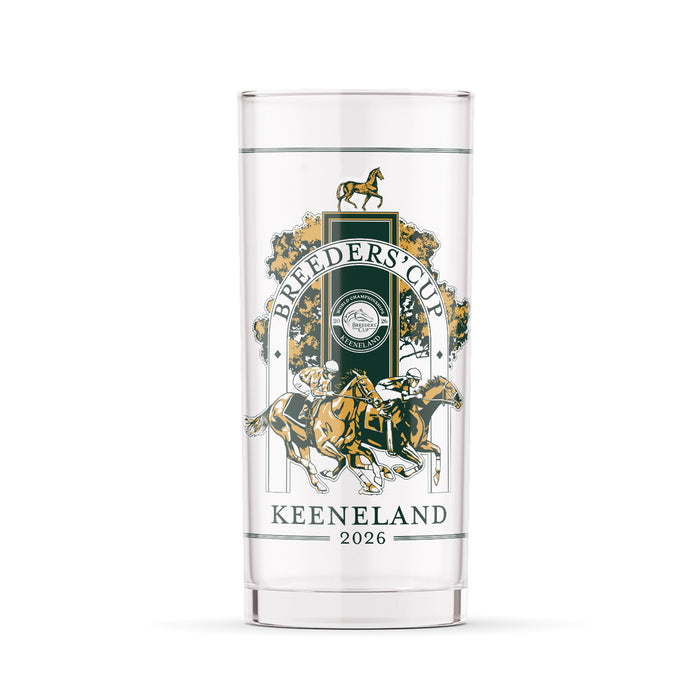 2026 Breeder's Cup Official Winners Glass - Green