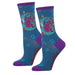 Laurel's Moonside Cat Socks - Ladies Crew