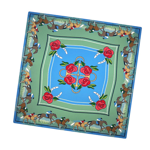 Derby Day Roses Equestrian Scarf