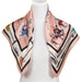 Polo Match Equestrian Silk Scarf - Pink