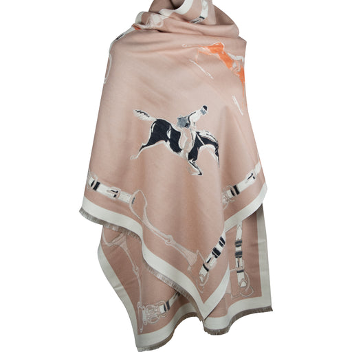 Equestrian Wrap - Show Jumpers - Taupe & Tan