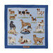 Best of Show Silk Scarf by Julie Wear - Blue