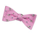 Derby Day Italian Silk Bowtie - Pink