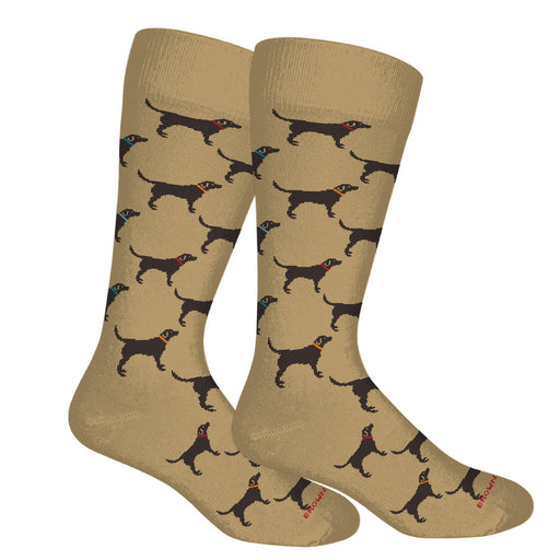 Labrador Play Men's Sock - Khaki