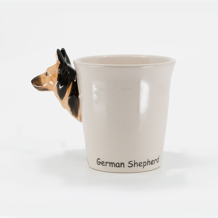 German Shepherd Hand-painted Dog Mug