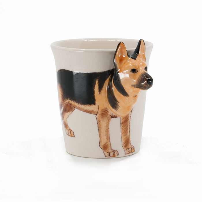 German Shepherd Hand-painted Dog Mug