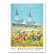 2025 Kentucky Derby Poster - 151st Kentucky Derby Official Art — Horse